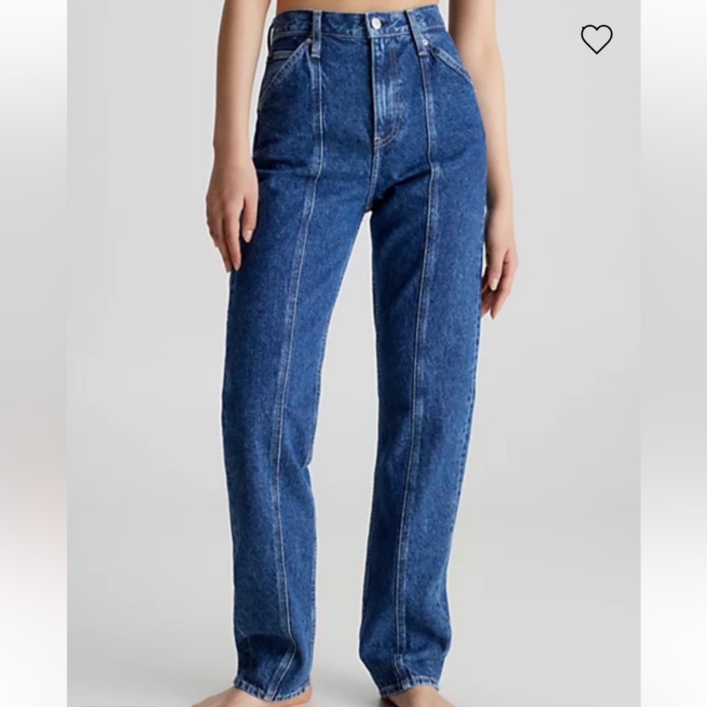 As You 100% cotton high rise straight leg jeans - Picture 6 of 6